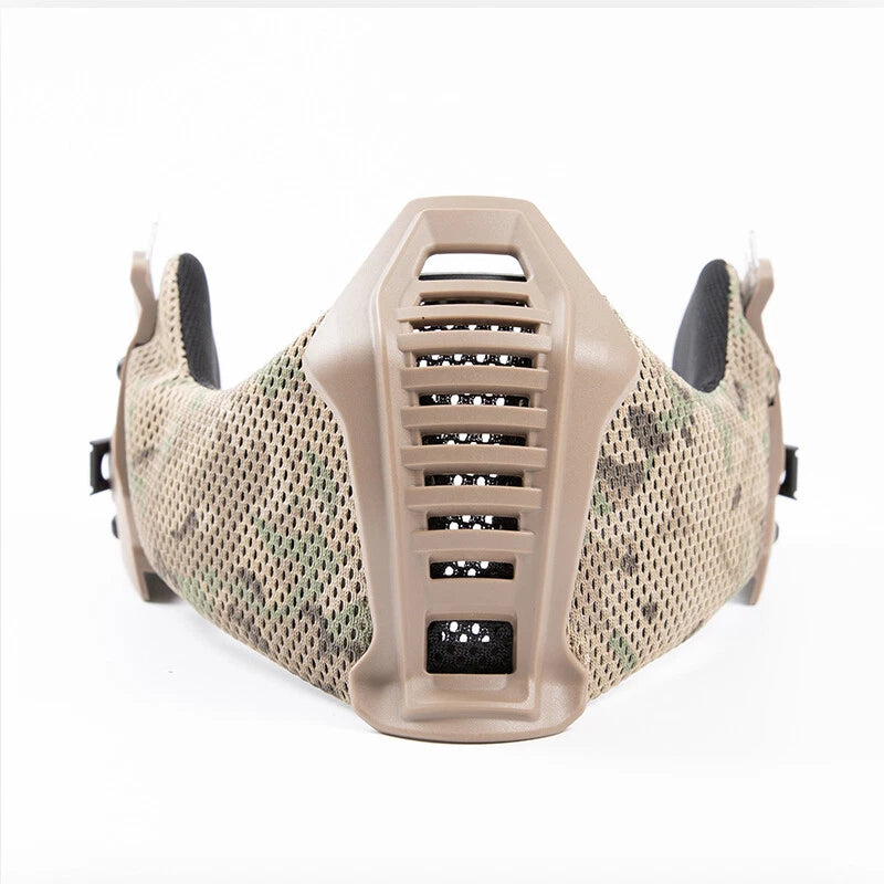 Rail Mounted Face and Ear Shield for Team Wendy 3.0 Helmets