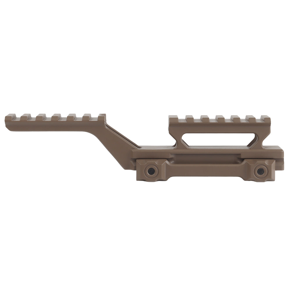 Lightweight tan mount for EOTech devices.