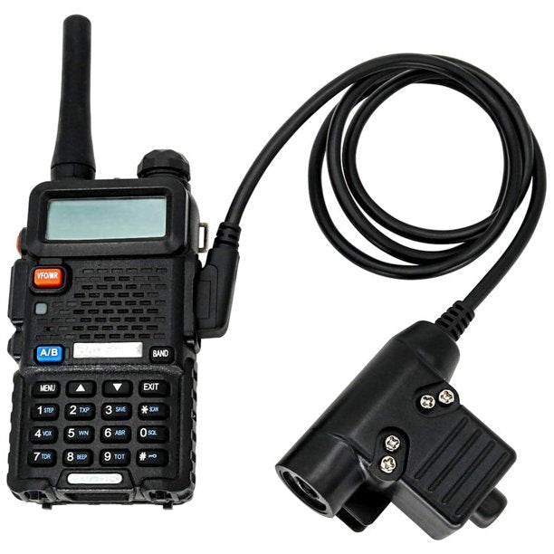 Tactical U94 PTT for Kenwood 2-Pin Radios.