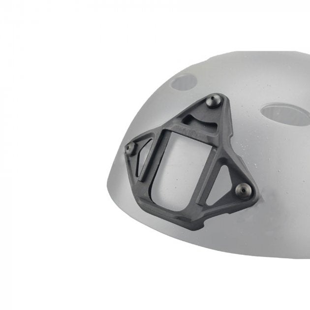 Black Low Profile Universal Night Vision Shroud in use for secure mounting.