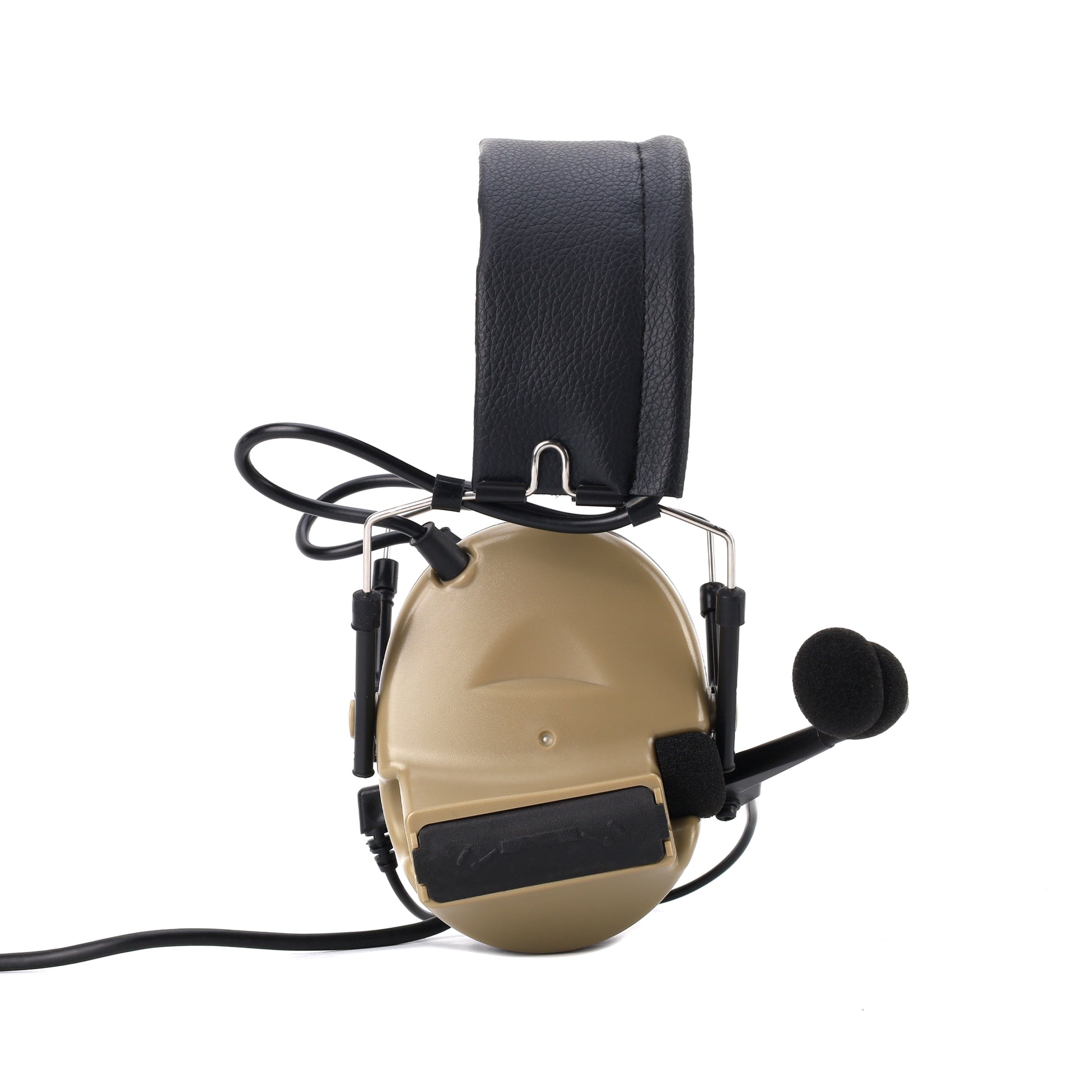 Tan Valhalla NRR 23db Electronic Communications Hearing Protection Headset.
