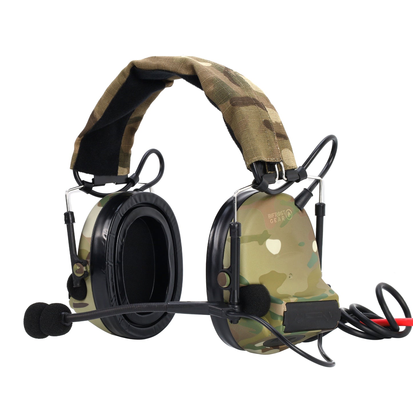 Tan Valhalla NRR 23db Electronic Hearing Protection Headset.