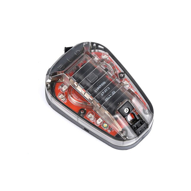 HALO Jump Rated IR + Visible LED Strobe Light in Black with Red LED.