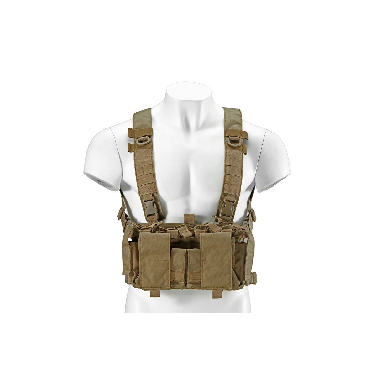 Tan Berserker Chest Rig by Bifrost Gear.