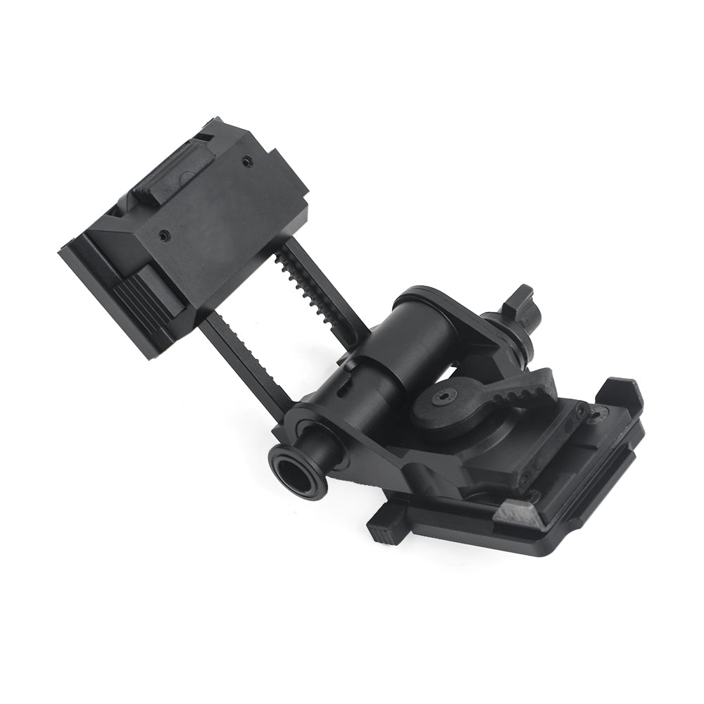 Quick-release Black NVG Mount by Bifrost Gear.