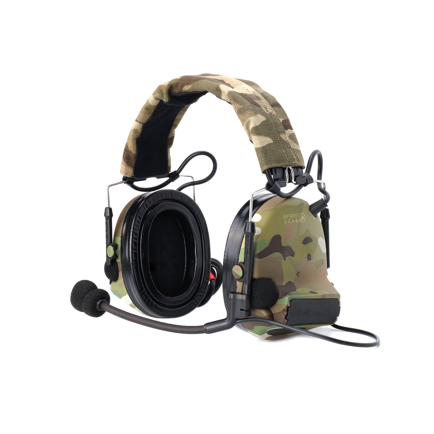 Hearing protection in action with MultiCam Valhalla NRR 23db Headset.