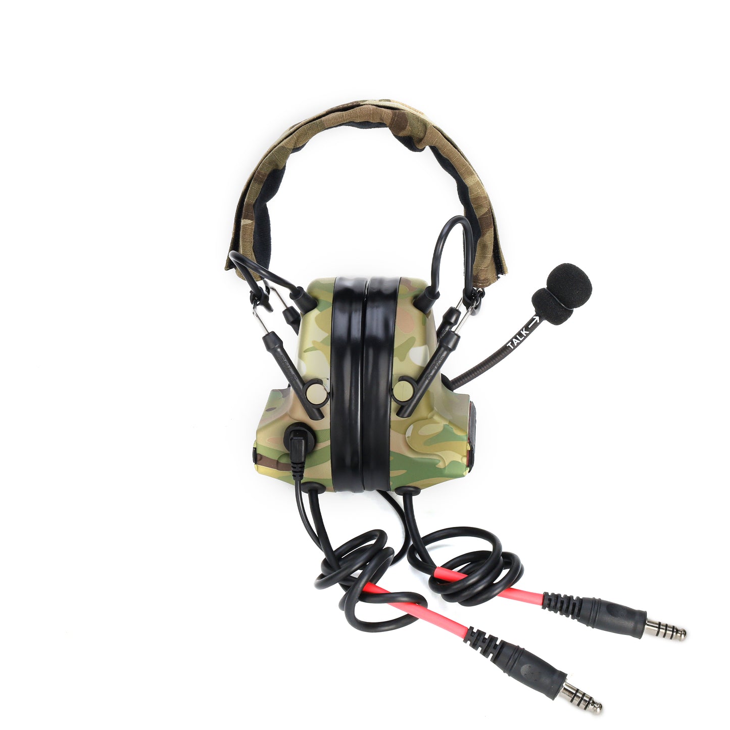 Protect your hearing with the MultiCam Valhalla NRR 23dB Headset in action.