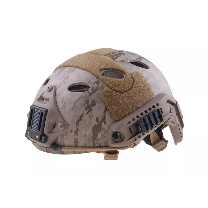 Aegis Tactical Bump Helmet in A-TACS FG, designed for tactical precision.