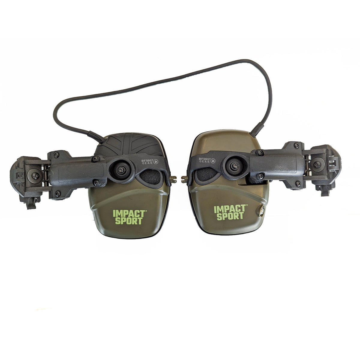 Vomeko Adaptateurs Casque Comtac - Kit Rail Gauche Droite Compatible Peltor, MSA, Sordin