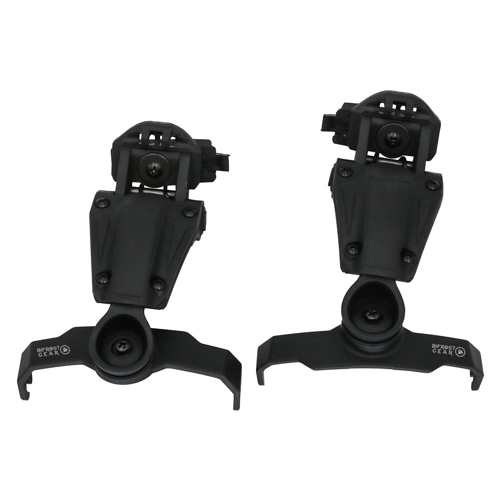 Walker's Razor COM-RAC AMP Arm Adapters in Black Variant.