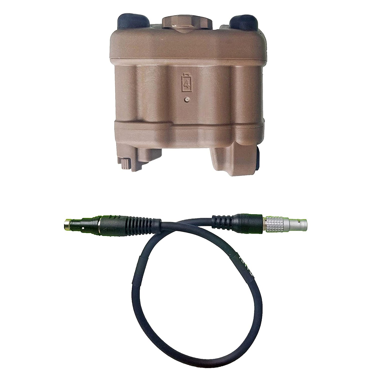 Tan Tactical Ruggedized Battery Pack for PVS-31 & ANVS by Bifrost Gear