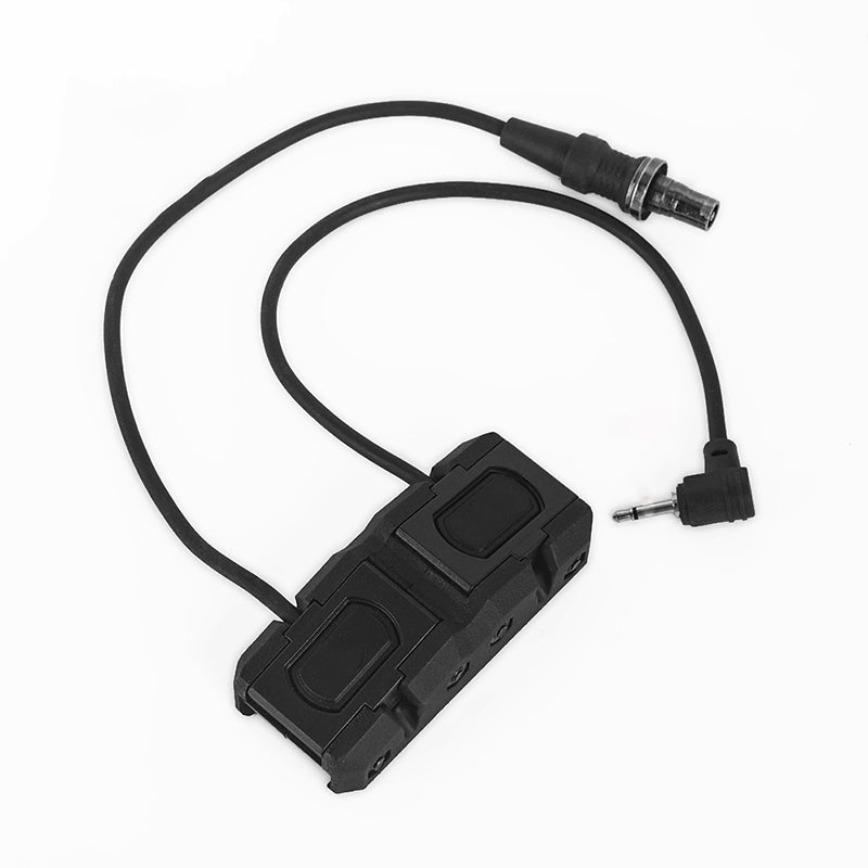 Dual Picatinny Angle Mount for Modbutton Lite – Black.