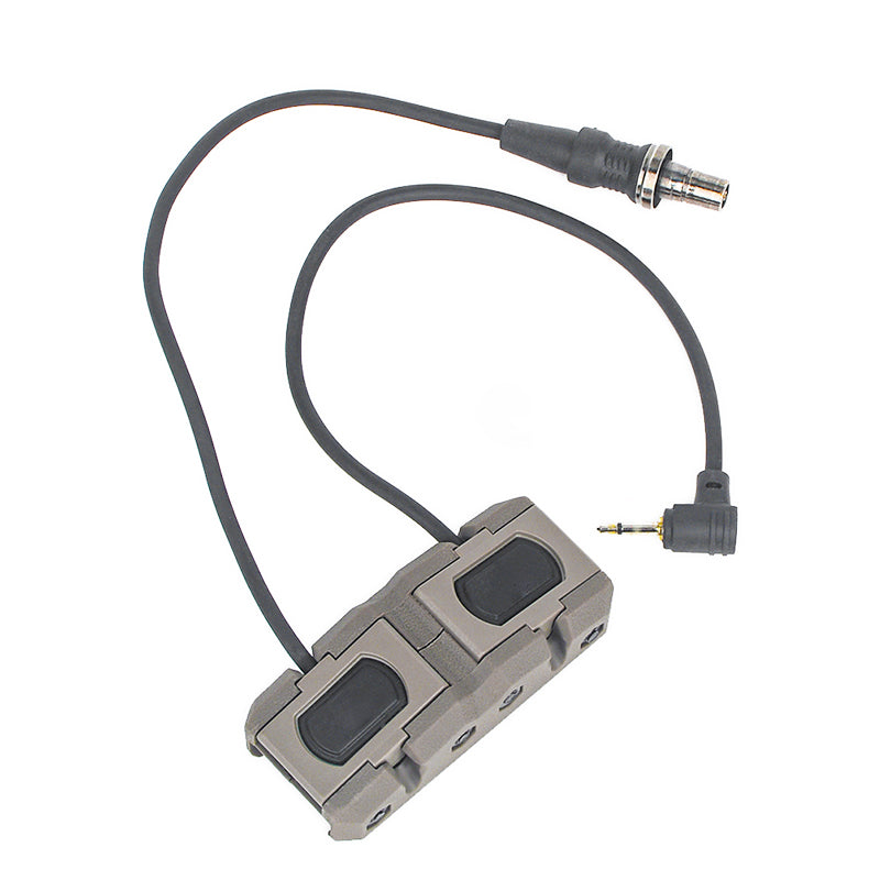 Dual Picatinny Angle Mount for Modbutton Lite – Tan.