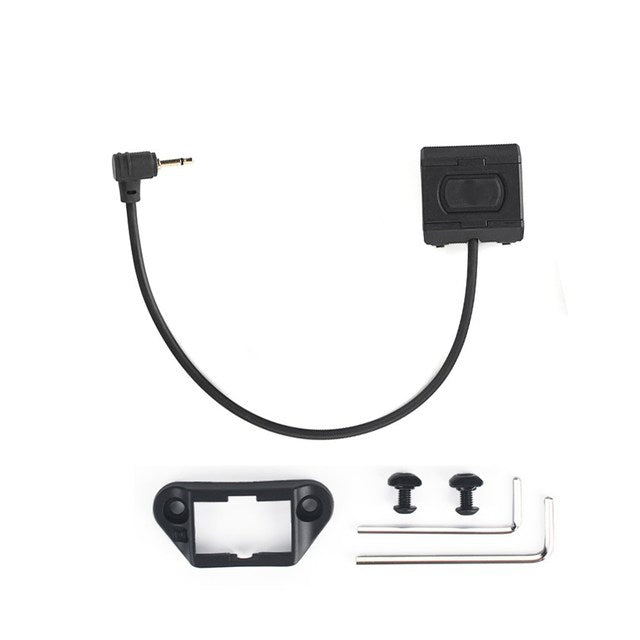 Black Compact Remote Pressure Switch for 2.5mm Plug.