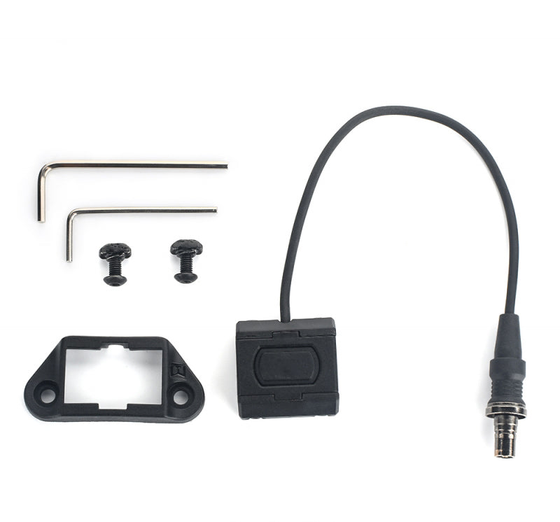 Black Compact Remote Pressure Switch for Surefire by Bifrost Gear.