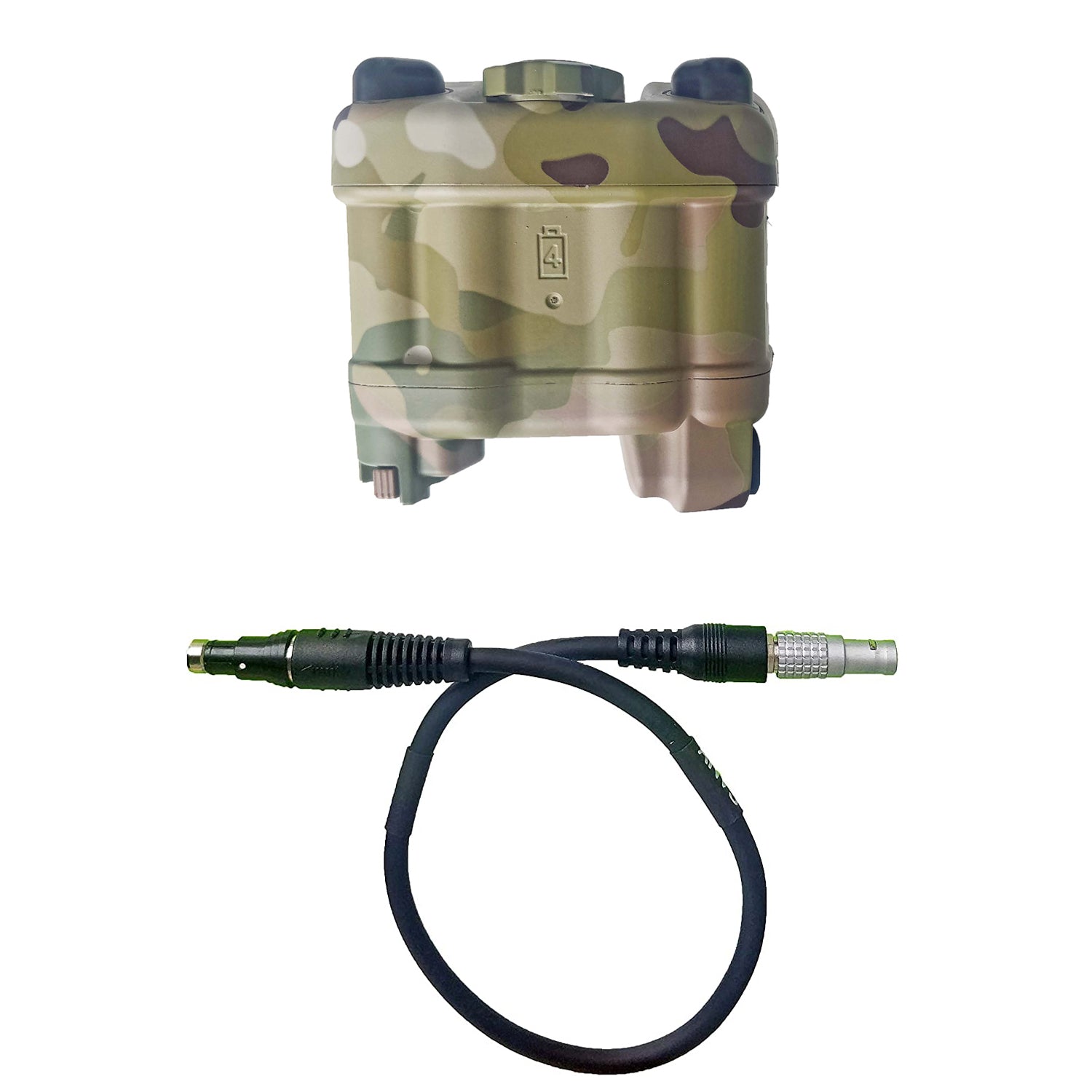 Tactical Ruggedized Battery Pack for PVS-31 & ANVS by Bifrost Gear in Camo.