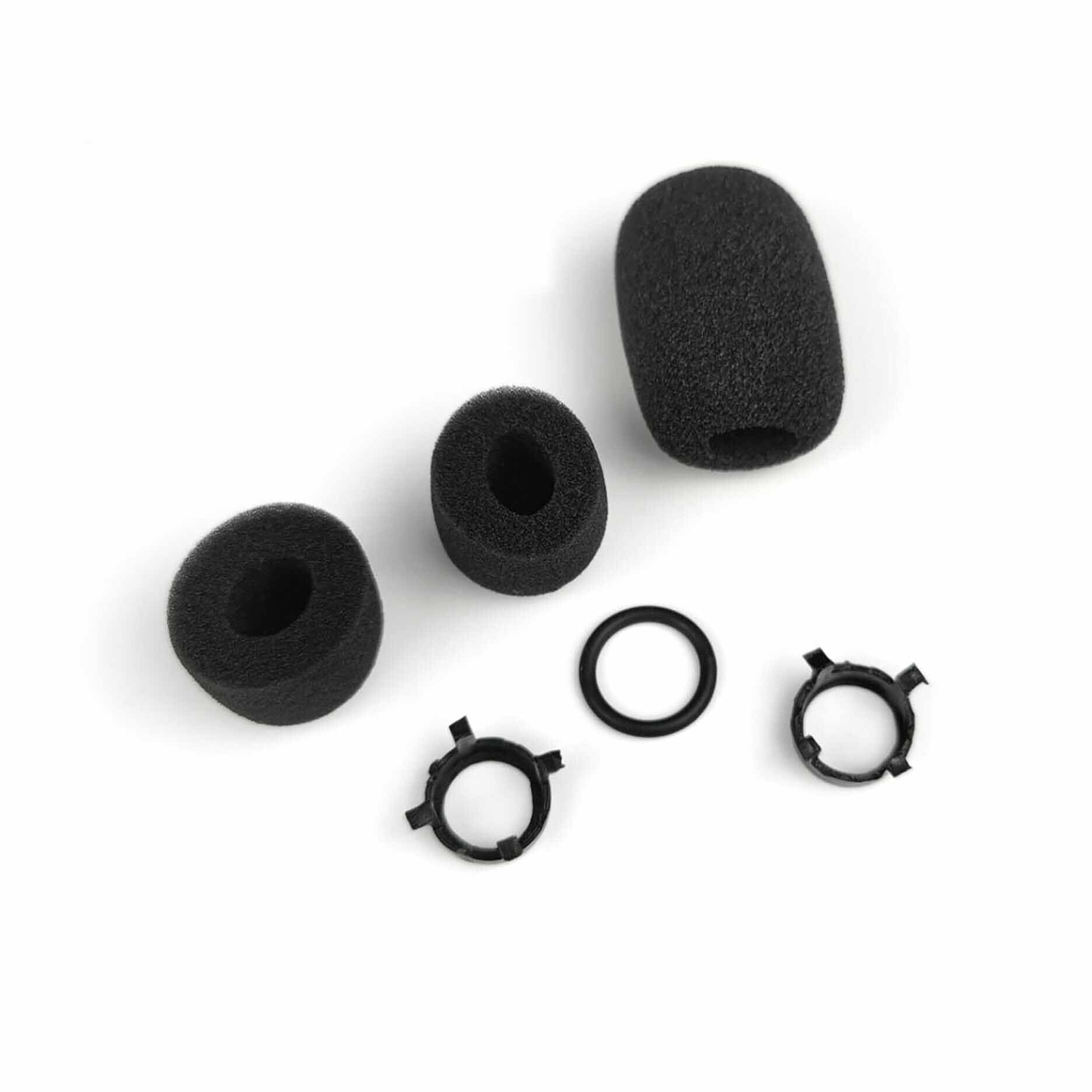 Foam windsock set for Peltor Comtac headsets.