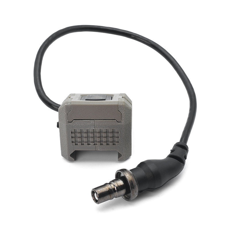 Bifrost Gear tan remote pressure switch with compact design.