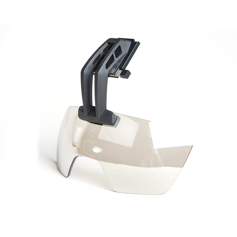 Bifrost Gear ANSI-rated tactical visor with mirror lens for helmets.